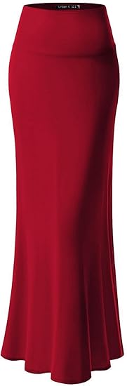 Super-long dress